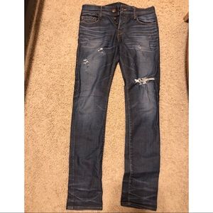 Distressed True Religion Jeans